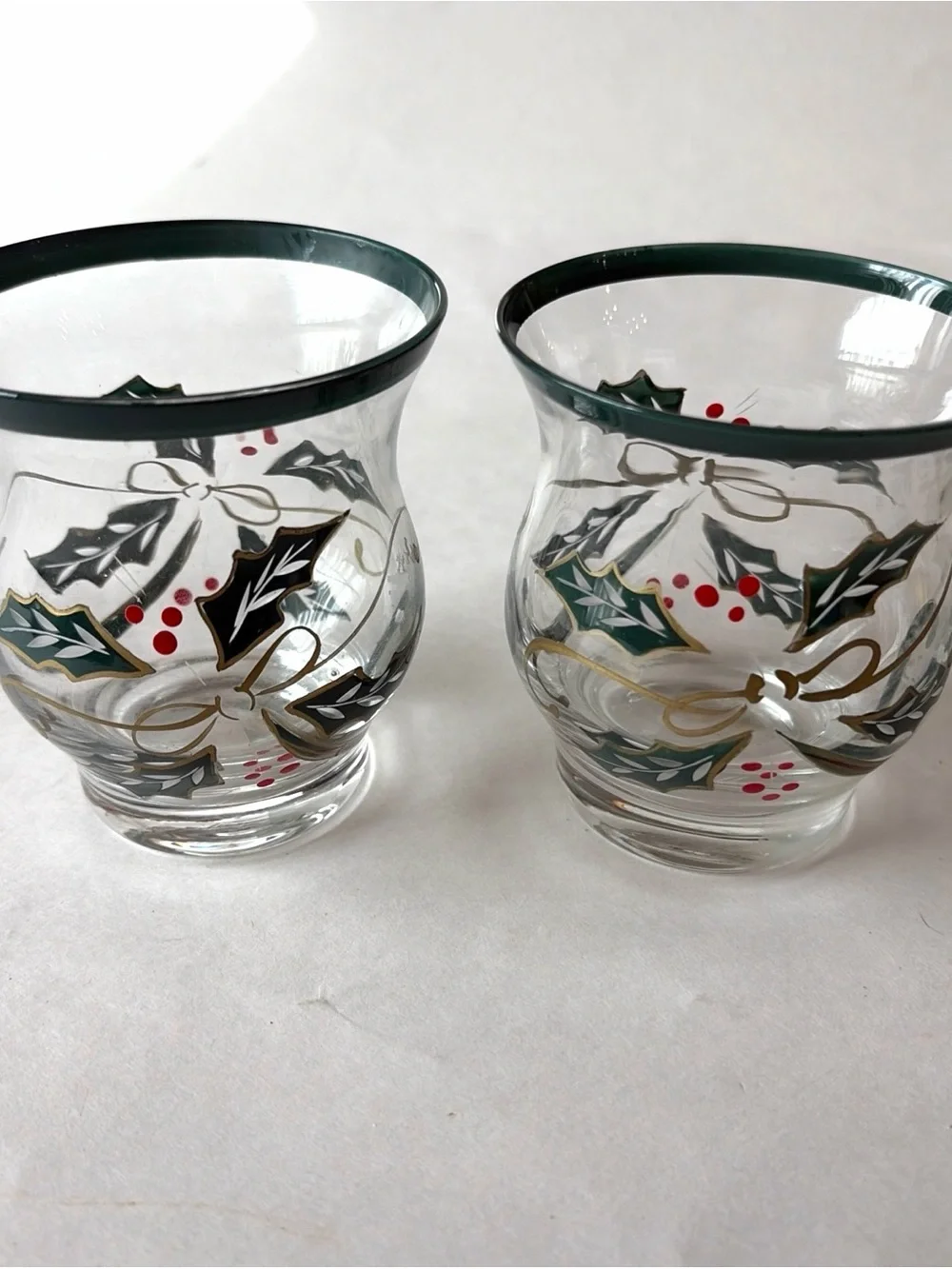 Lenox Glass Holiday Spirit Votive Candle Holders & Candles 4